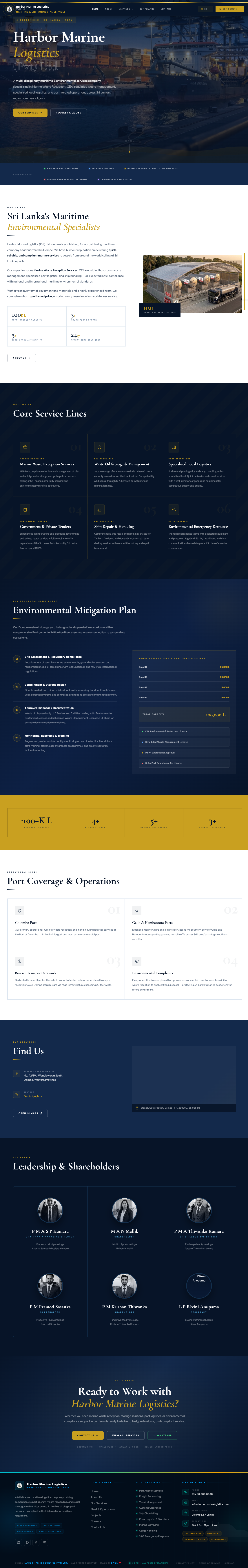 Harbor Marine Logistics (Pvt) Ltd